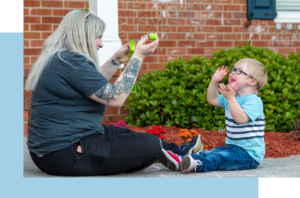 able kids student with team member 15